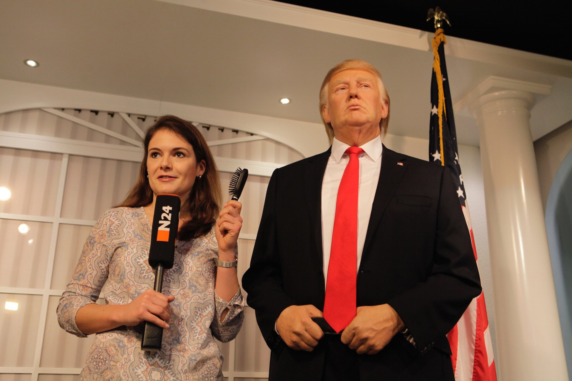 It Took Five Weeks to Get the Hair Right on Donald Trump’s Wax Figure