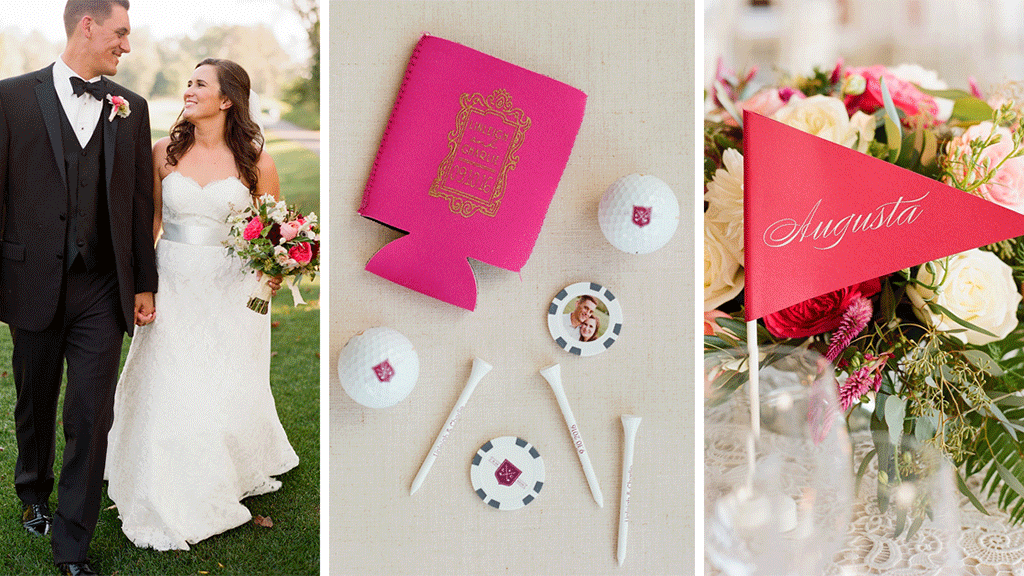 This Preppy Golf-Themed Wedding is a Hole-In-One