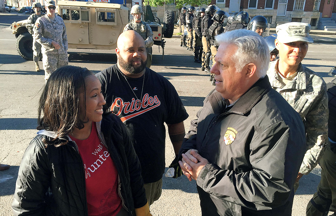 larry-hogan-baltimore-riots - Washingtonian