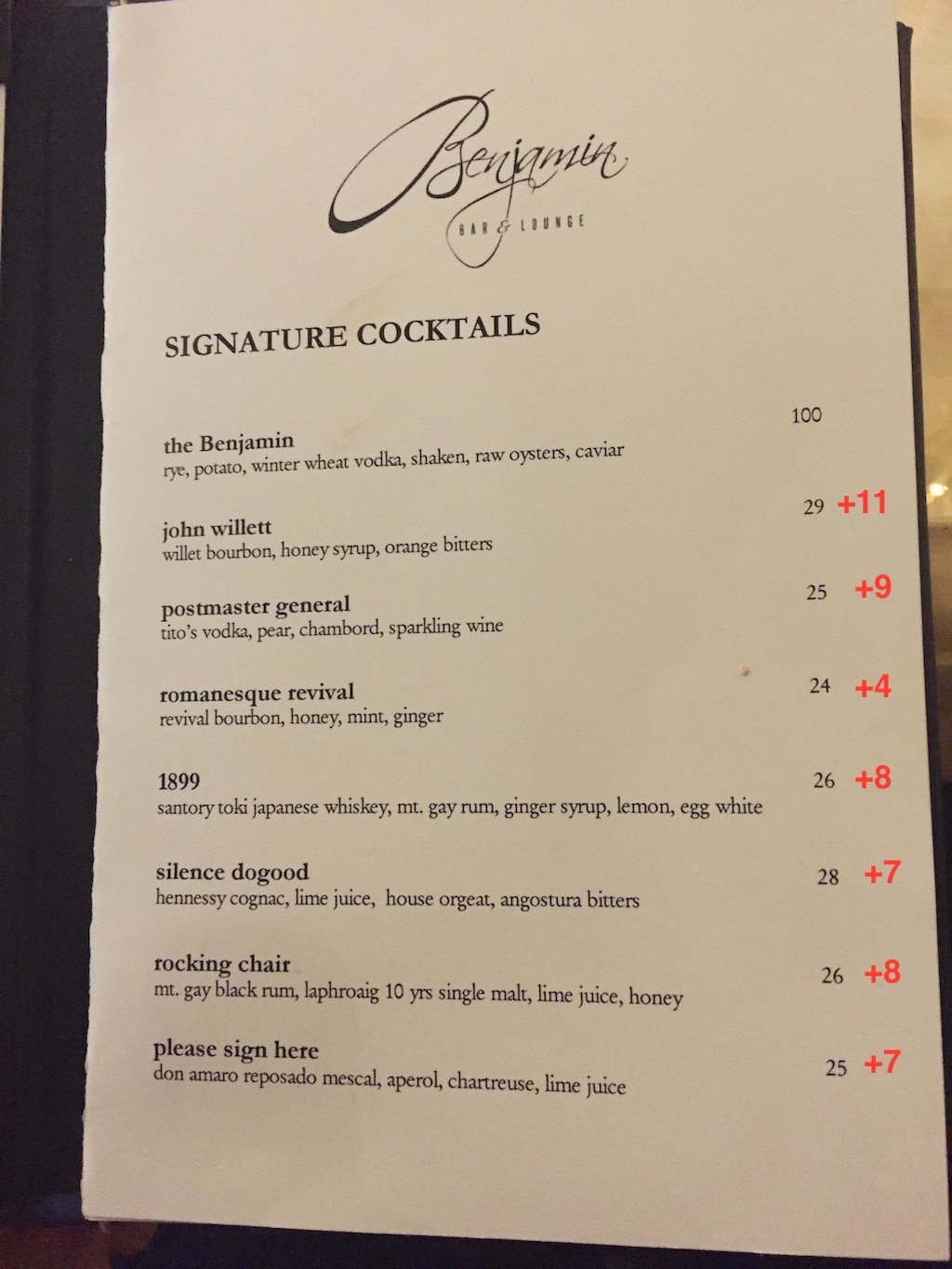 the dc trump hotel raises cocktail prices (again) the dc trump hotel raises cocktail prices (again)