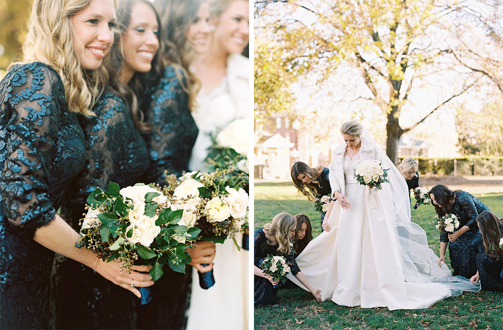 This DC Couple Chose a Georgetown University Theme for their Autumn Wedding Brooke Henderson Francis Brogan 