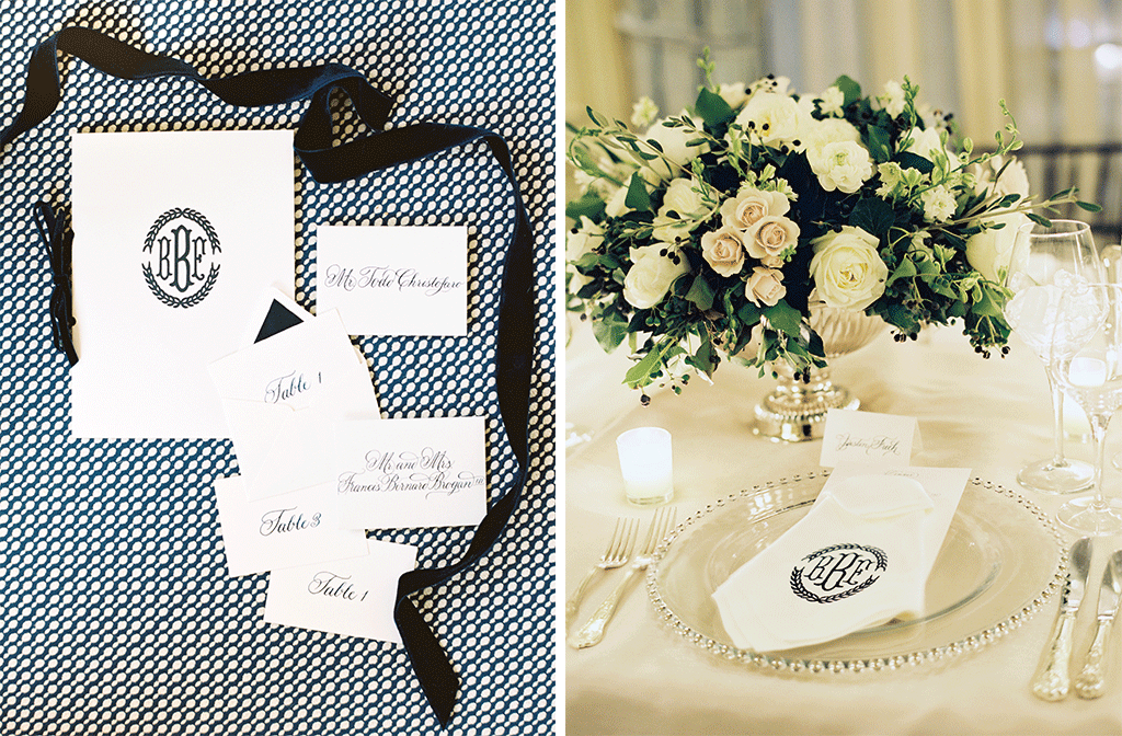 This DC Couple Chose a Georgetown University Theme for their Autumn Wedding Brooke Henderson Francis Brogan 