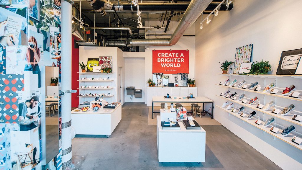 Bucketfeet - Washingtonian Bucketfeet. Photograph courtesy of Bucketfeet