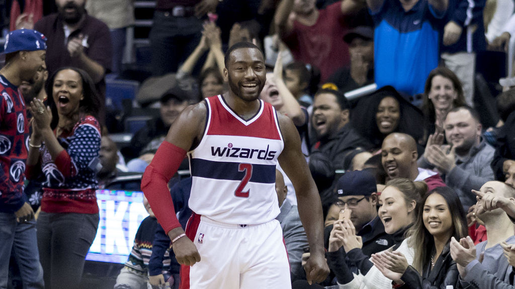 Washington Wizards' John Wall out two weeks with discomfort