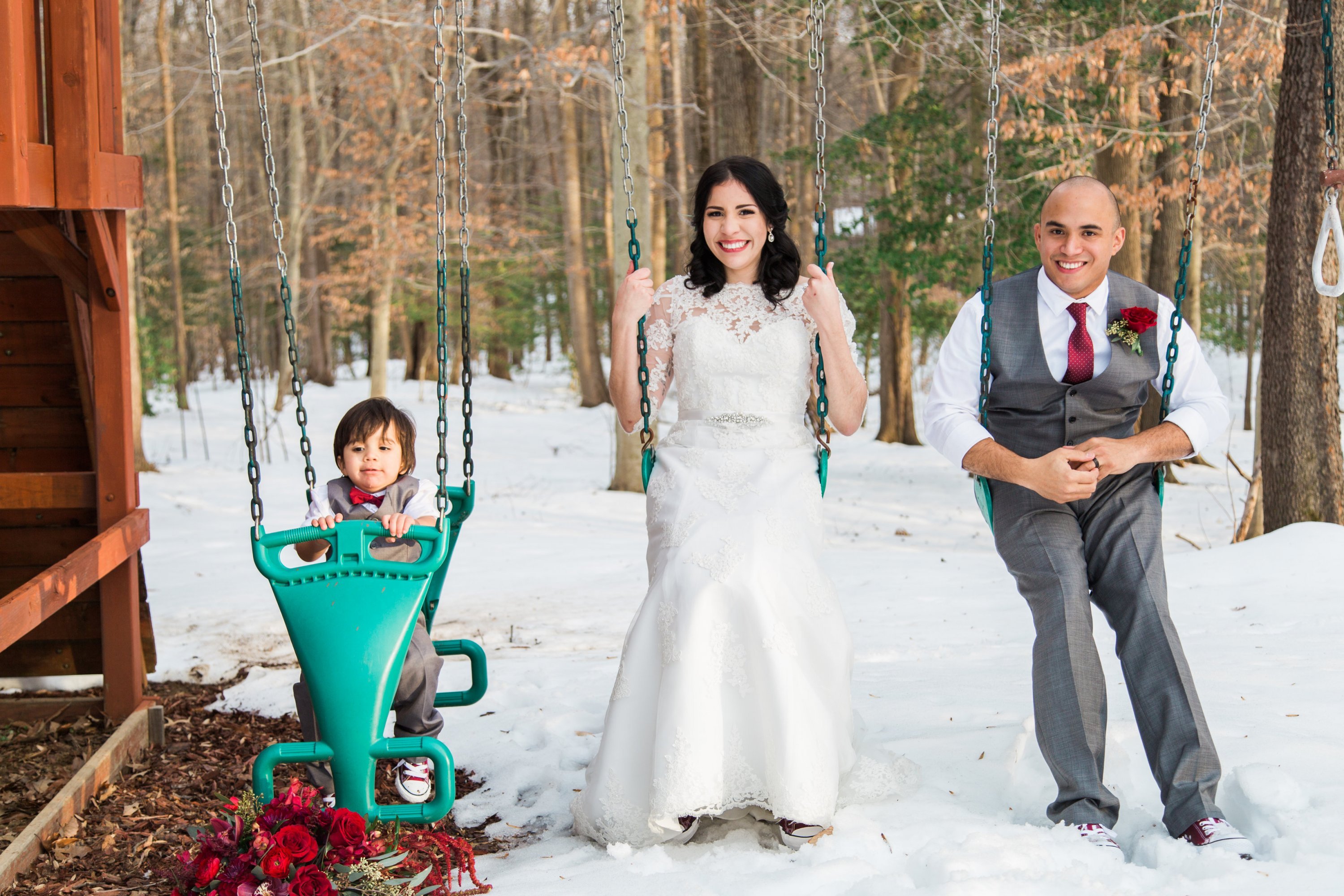 Carla Torres Carlos Rodriguez Alicia Wiley Photography Snow Day