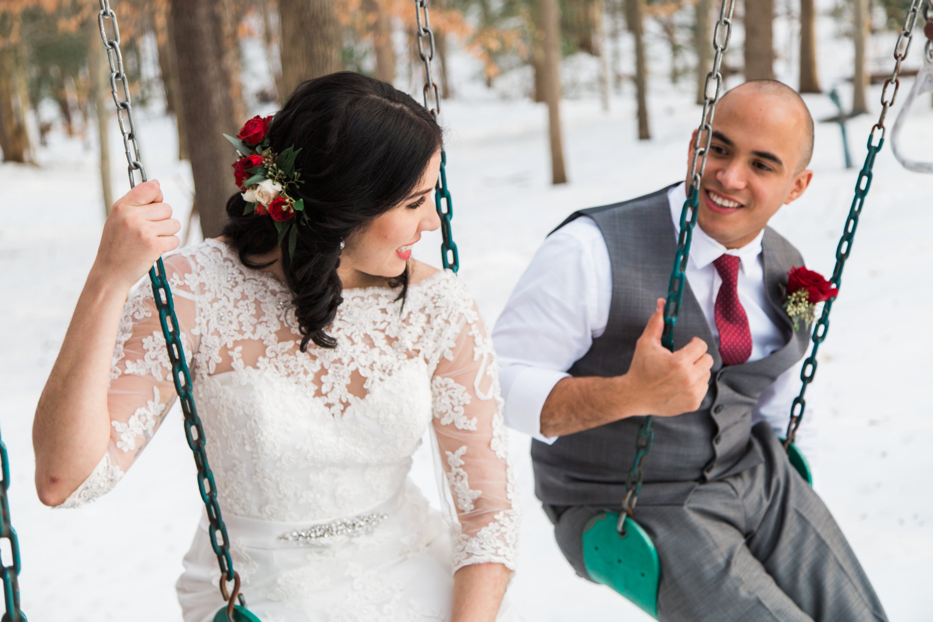 Carla Torres Carlos Rodriguez Alicia Wiley Photography Snow Day