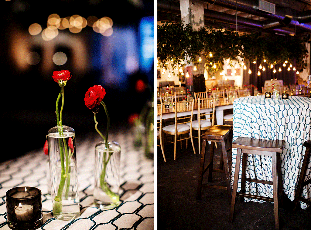 The Hanging Florals Add Such a Cool Touch to this Downtown DC Gallery Wedding Julia Brower Nick DiCarlo Longview Gallery 