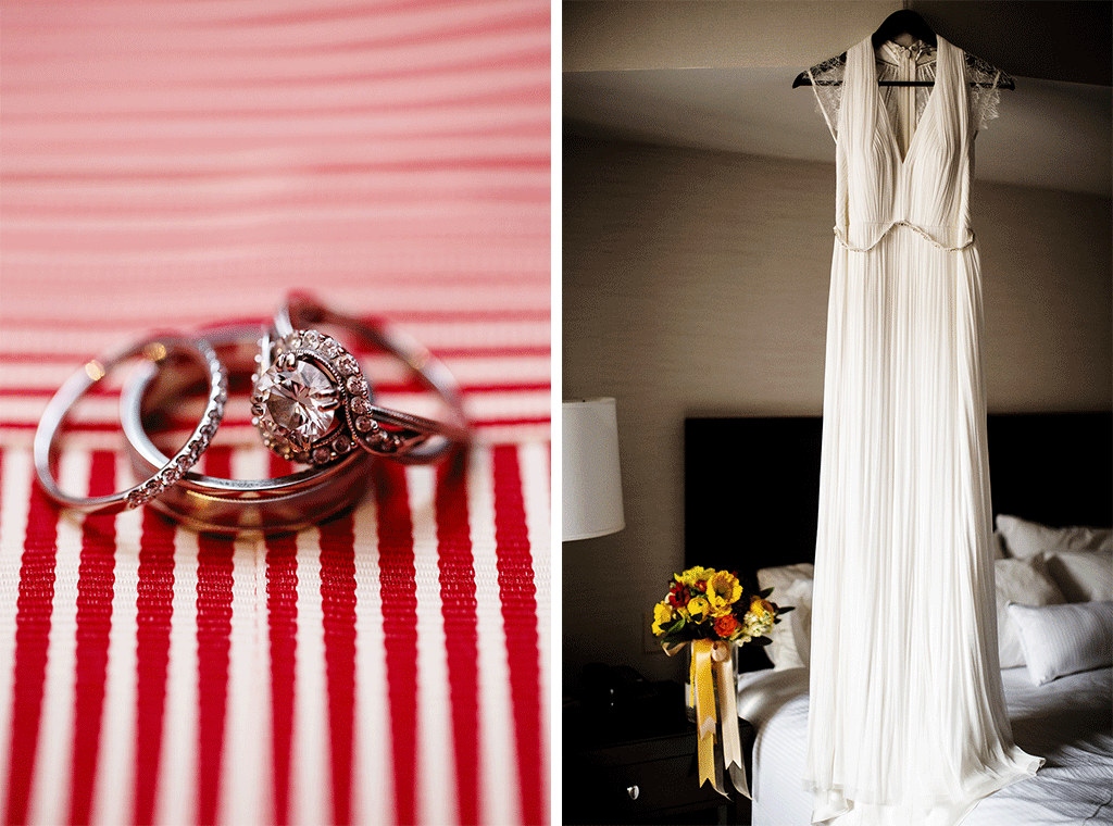 The Hanging Florals Add Such a Cool Touch to this Downtown DC Gallery Wedding Julia Brower Nick DiCarlo Longview Gallery 