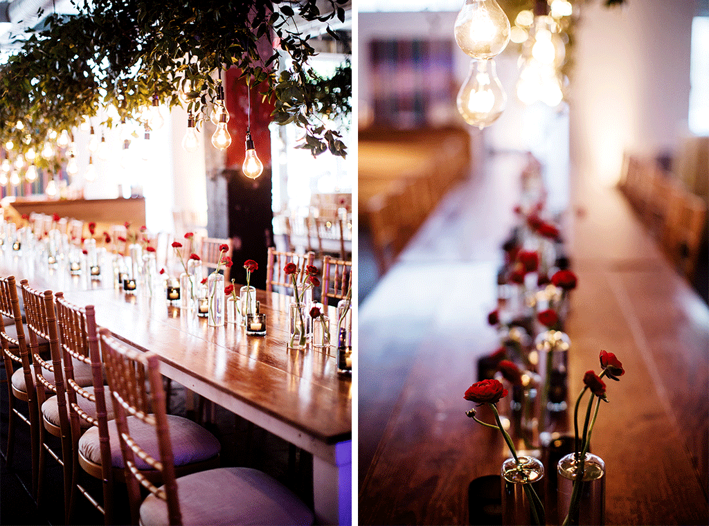 The Hanging Florals Add Such a Cool Touch to this Downtown DC Gallery Wedding Julia Brower Nick DiCarlo Longview Gallery 