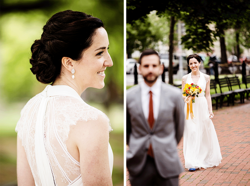 The Hanging Florals Add Such a Cool Touch to this Downtown DC Gallery Wedding Julia Brower Nick DiCarlo Longview Gallery 