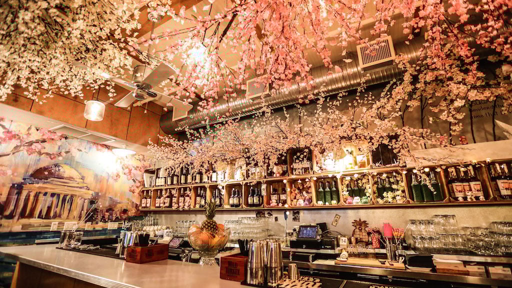 DC’s PopUp Cherry Blossom Bar is the Most Festive Place to Drink This
