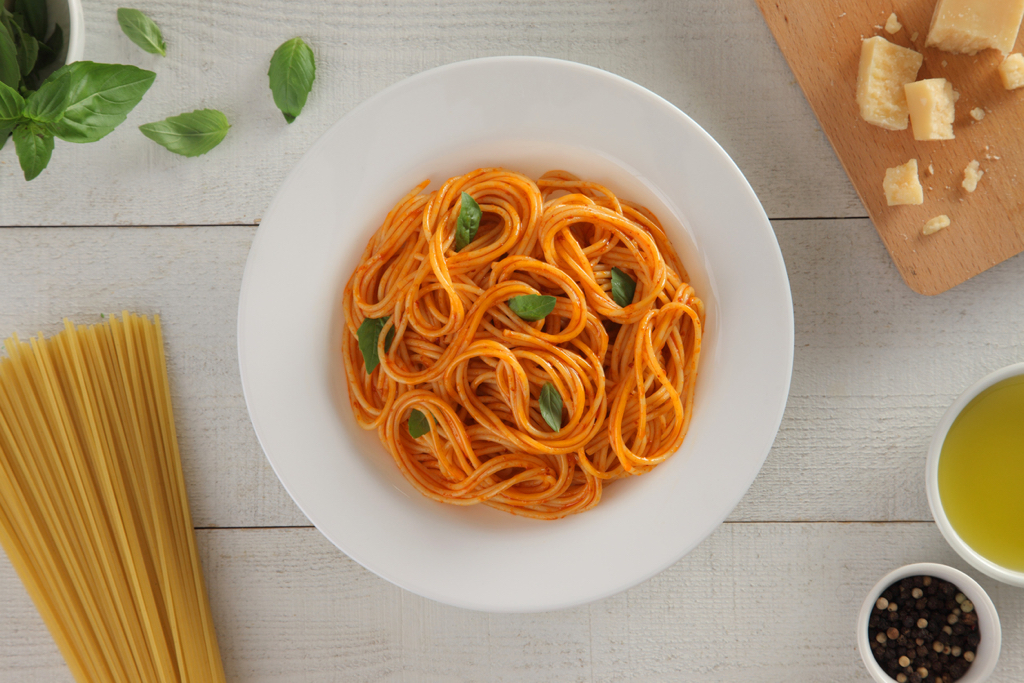 Spaghetti Red Sauce - Pasta - Washingtonian
