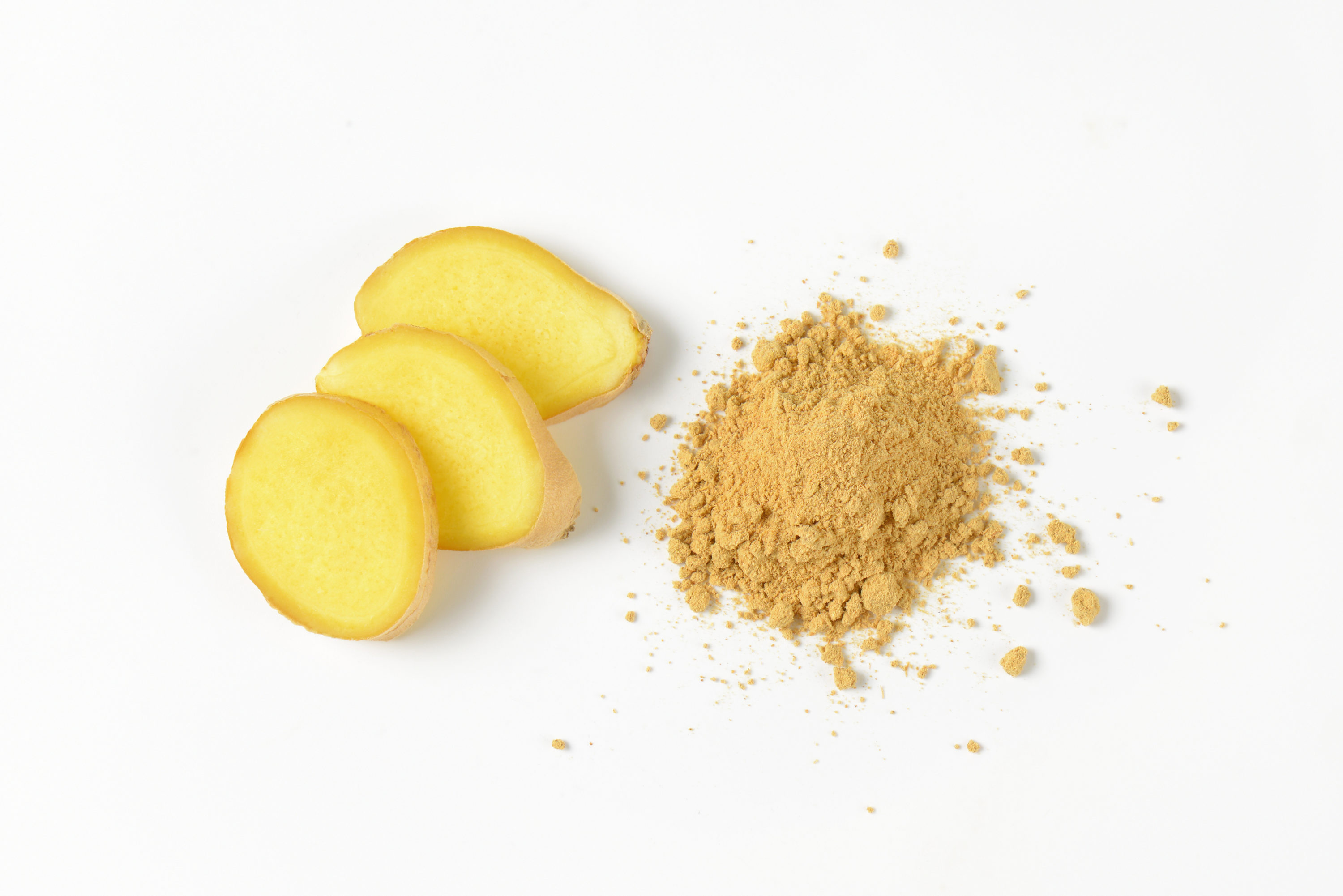 fresh and ground ginger - Washingtonian