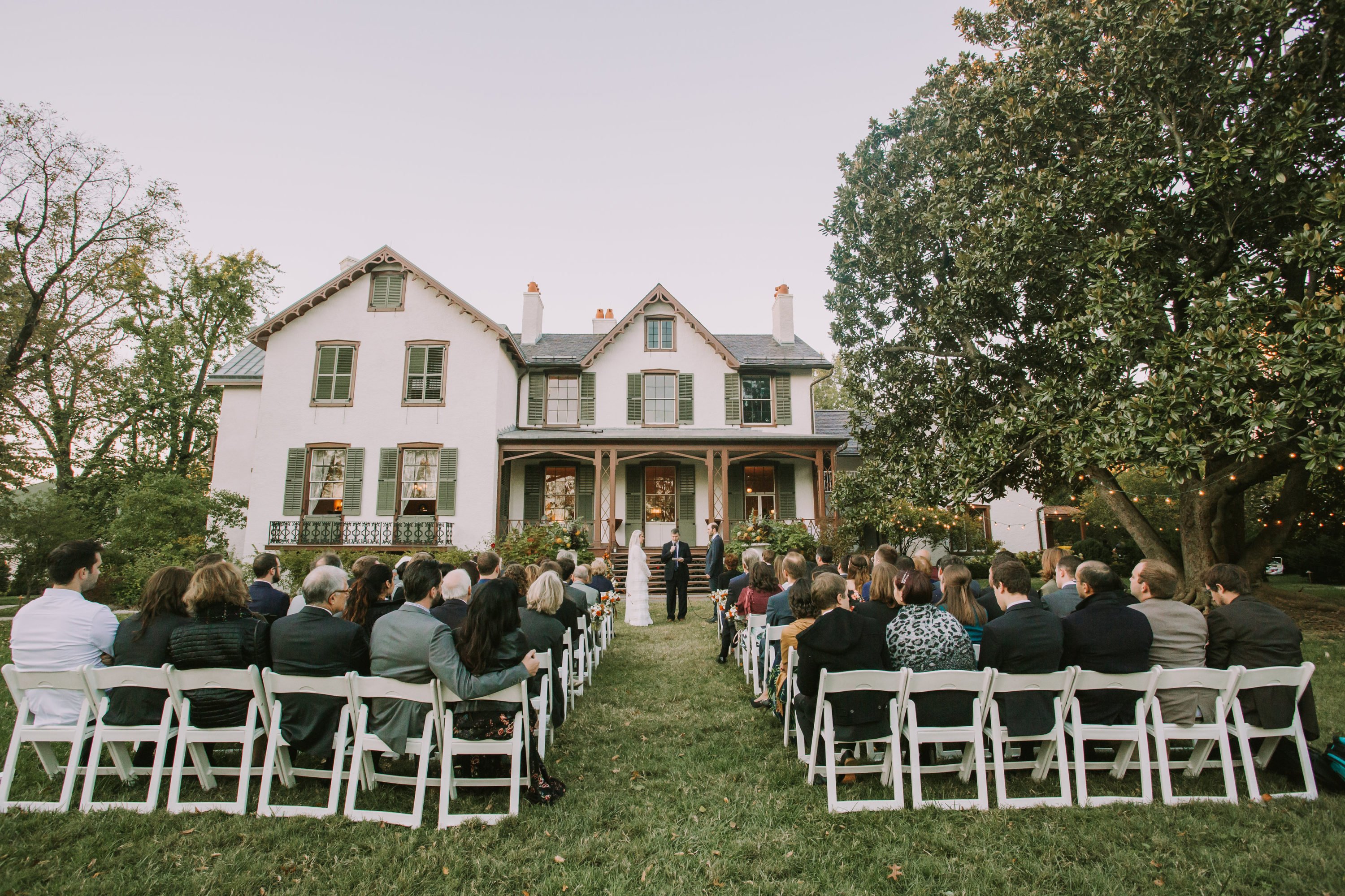Emily Kaiser Matthieu Andre President Lincoln Cottage Beth Caldwell Photography Wedding