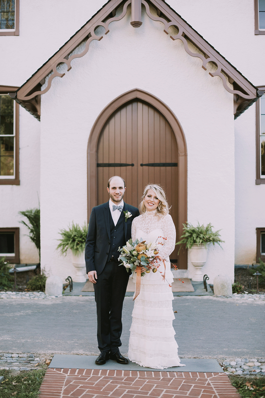Emily Kaiser Matthieu Andre President Lincoln Cottage Beth Caldwell Photography Wedding