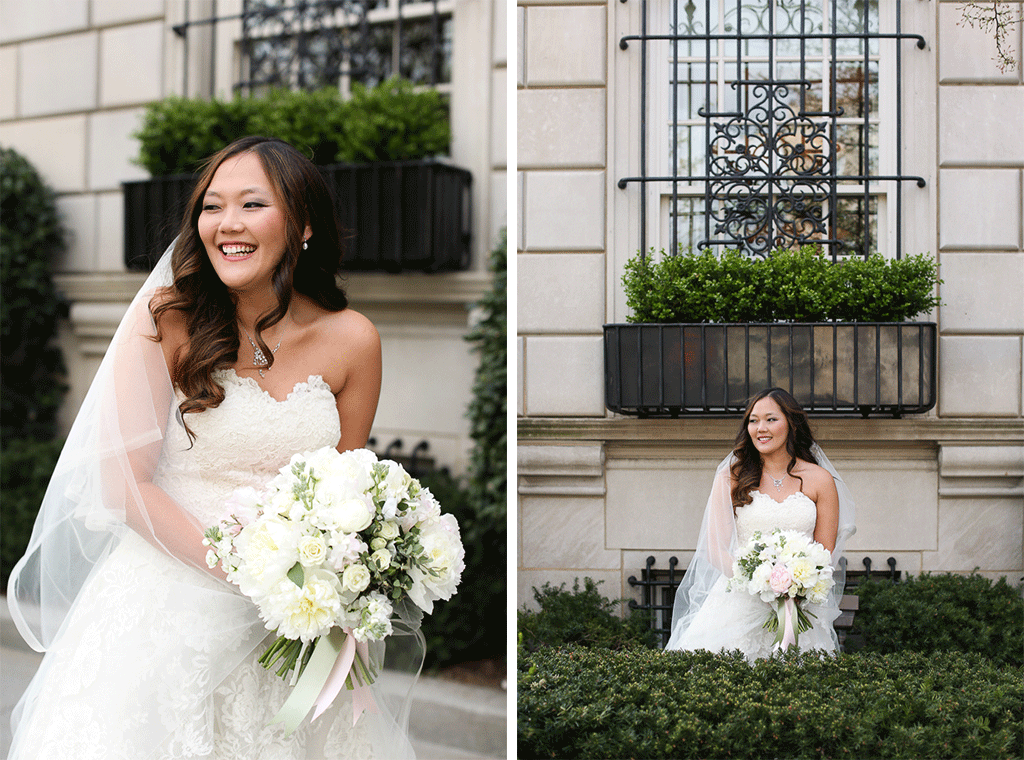 Gabby Weiss Jeff Flak Hay-Adams Cherry Blossom Wedding by Megan Beth Photography