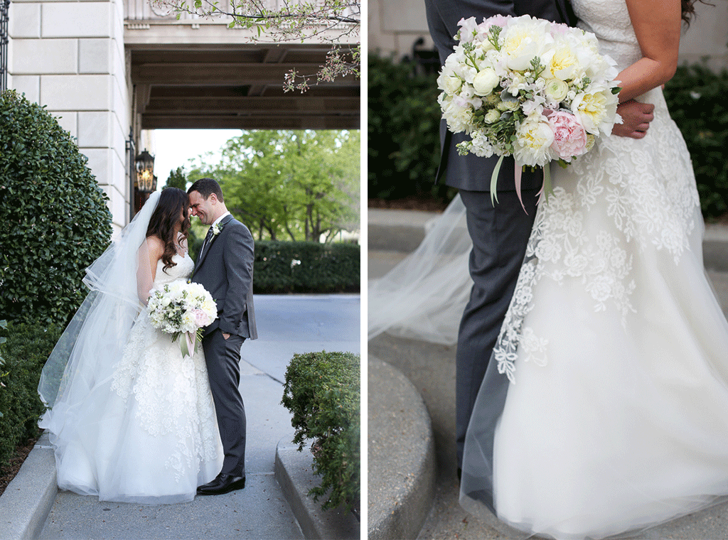 Gabby Weiss Jeff Flak Hay-Adams Cherry Blossom Wedding by Megan Beth Photography