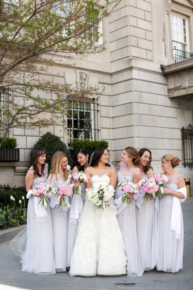 Gabby Weiss Jeff Flak Hay-Adams Cherry Blossom Wedding by Megan Beth Photography