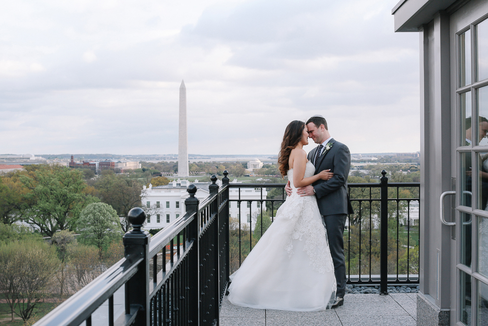 Gabby Weiss Jeff Flak Hay-Adams Cherry Blossom Wedding by Megan Beth Photography