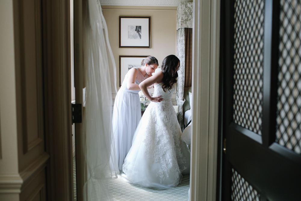 Gabby Weiss Jeff Flak Hay-Adams Cherry Blossom Wedding by Megan Beth Photography