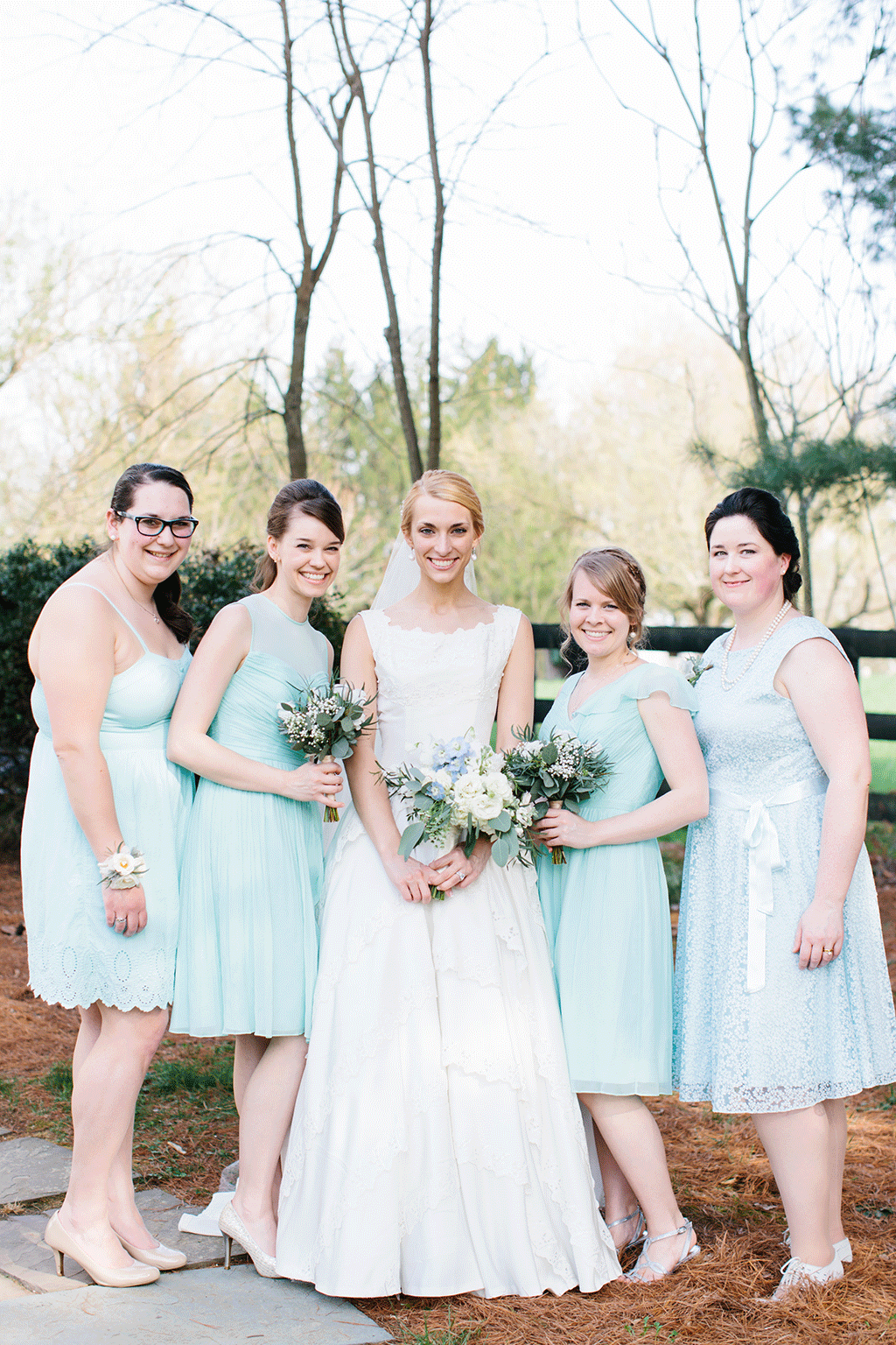 Lydia Smith Brent Schrader Spring Wedding Vineyards Virginia Sarah Bradshaw Photography