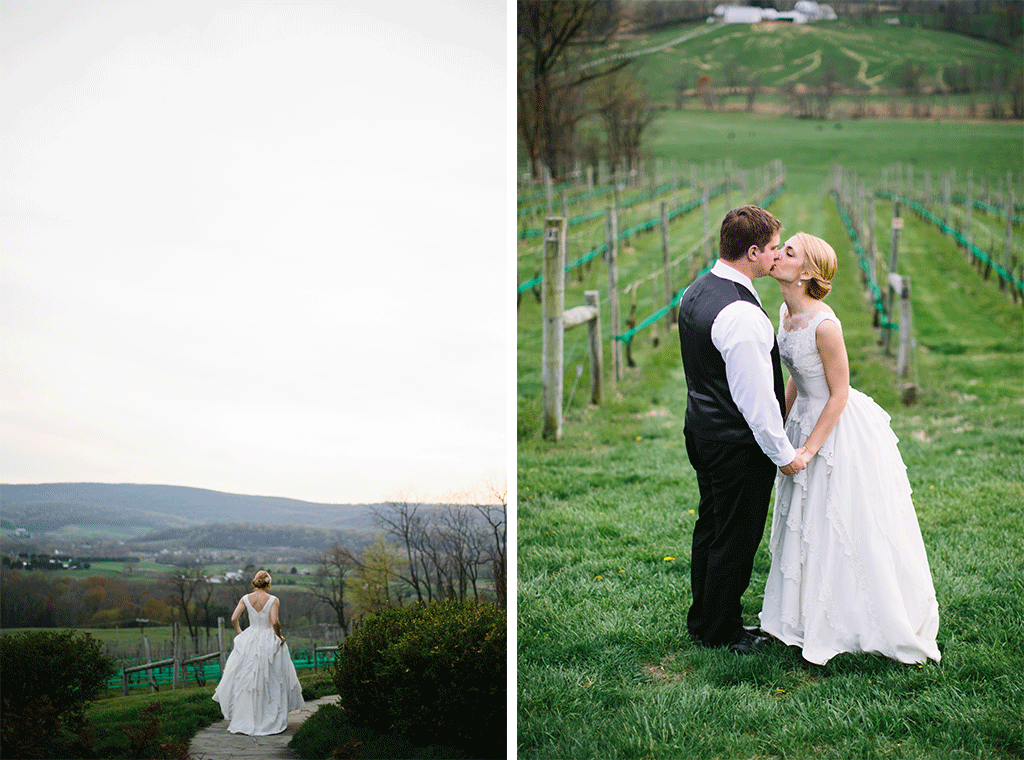 Lydia Smith Brent Schrader Spring Wedding Vineyards Virginia Sarah Bradshaw Photography