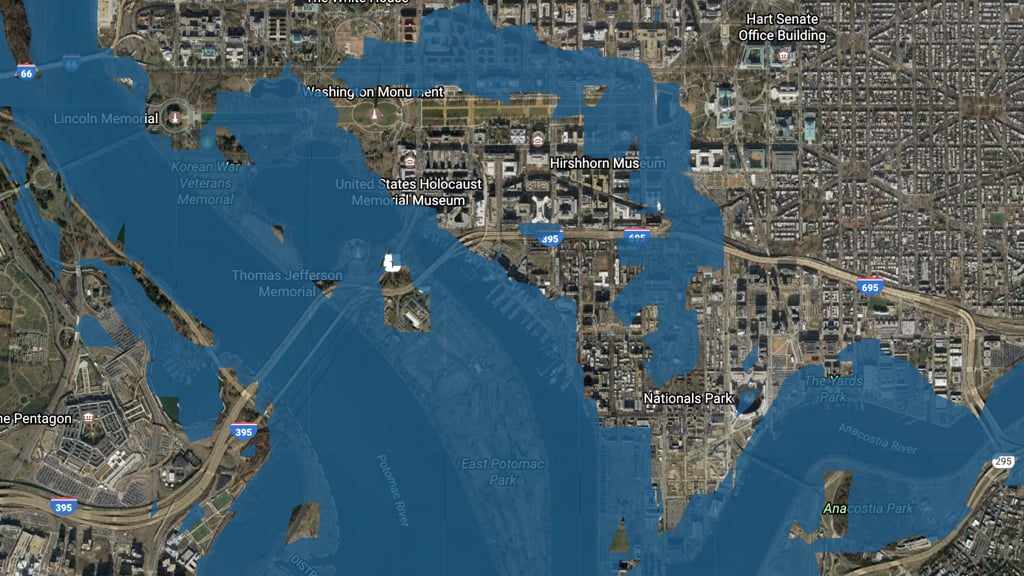 This Is What Washington Will Look Like if the Worst Climate Change Projections Come True