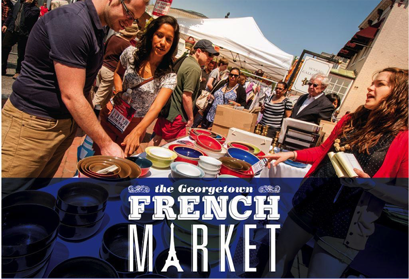 Bonjour! It’s the Georgetown French Market!