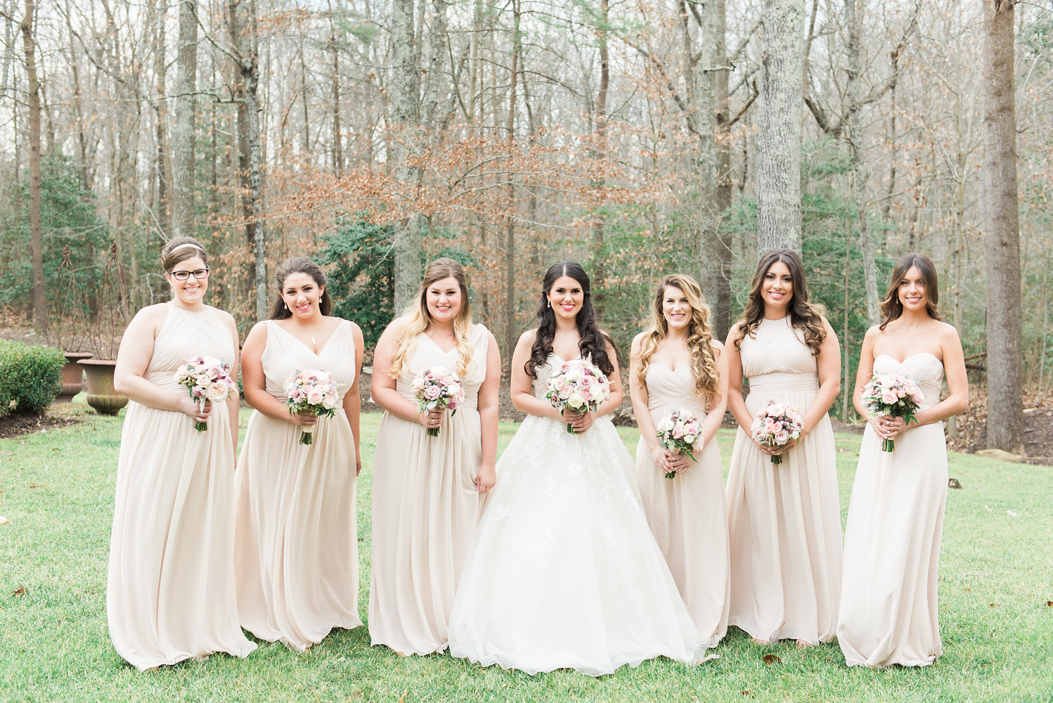Gabrielle DeCesaris Ian Brickey Belvedere Joy Michelle Photography Blush Wedding Rolls Royce