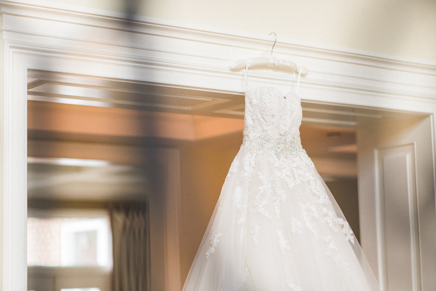 Gabrielle DeCesaris Ian Brickey Belvedere Joy Michelle Photography Blush Wedding Rolls Royce