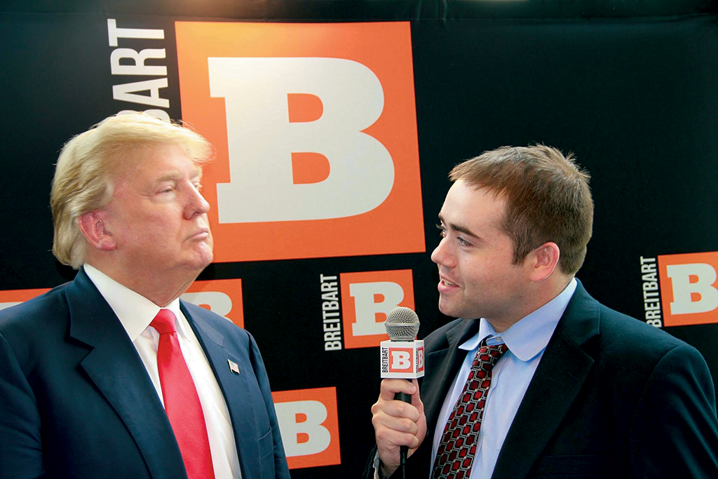 Matt Boyle and Donald Trump - Washingtonian AP Images.