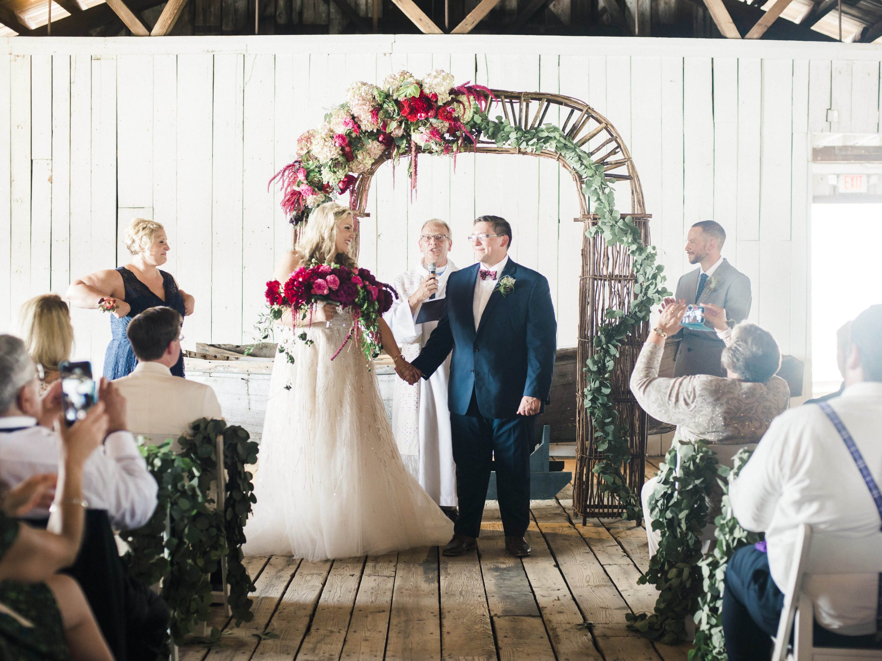 Emily Powell Daniel Bera Nautical Chesapeake Bay Museum St. Michaels Wedding