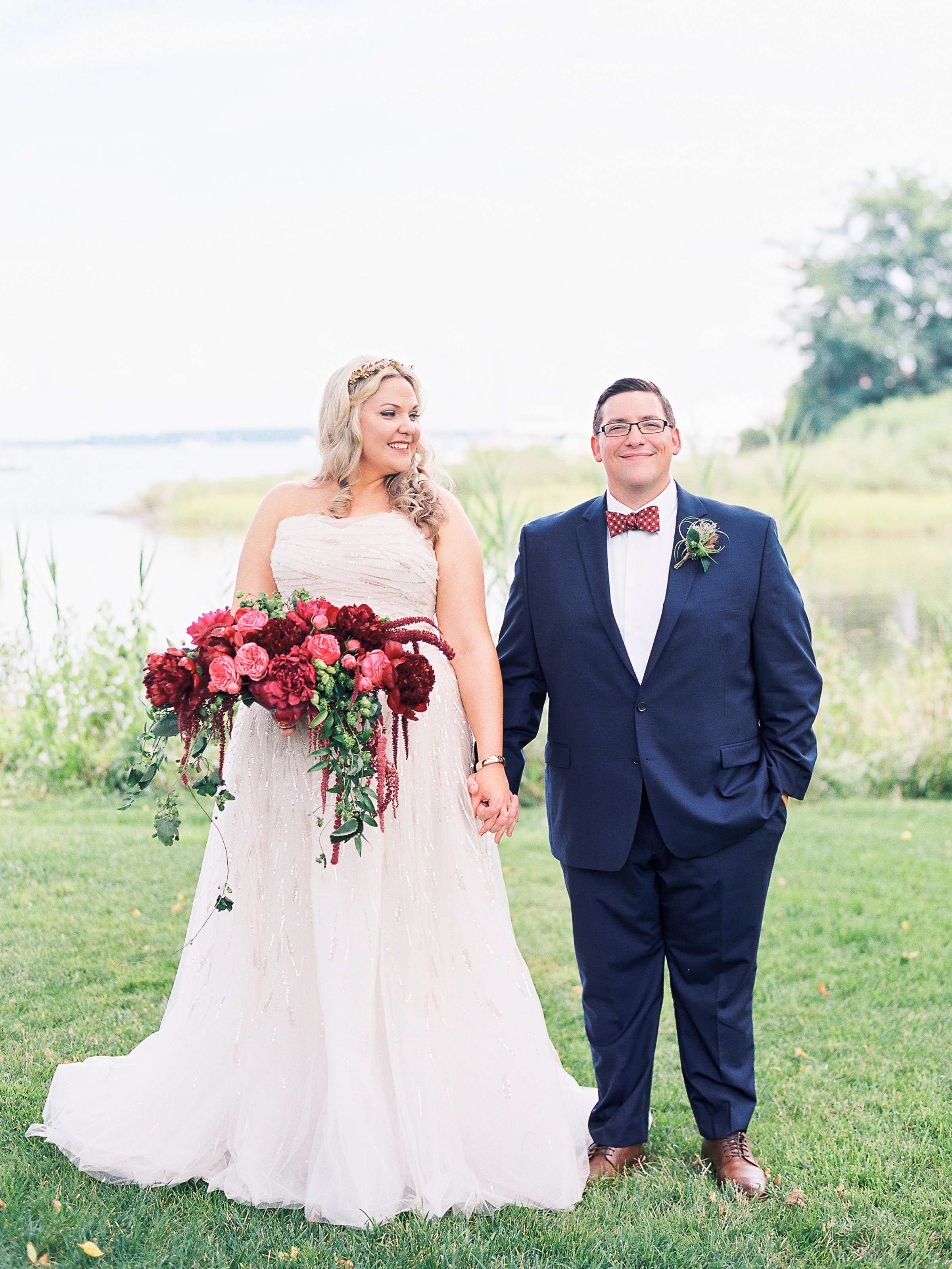 Emily Powell Daniel Bera Nautical Chesapeake Bay Museum St. Michaels Wedding