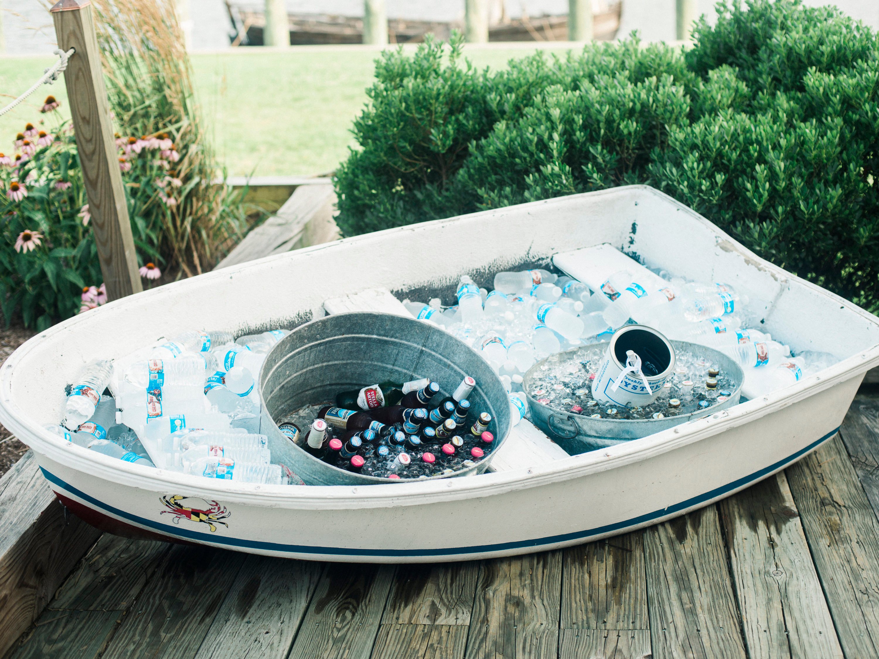 Emily Powell Daniel Bera Nautical Chesapeake Bay Museum St. Michaels Wedding