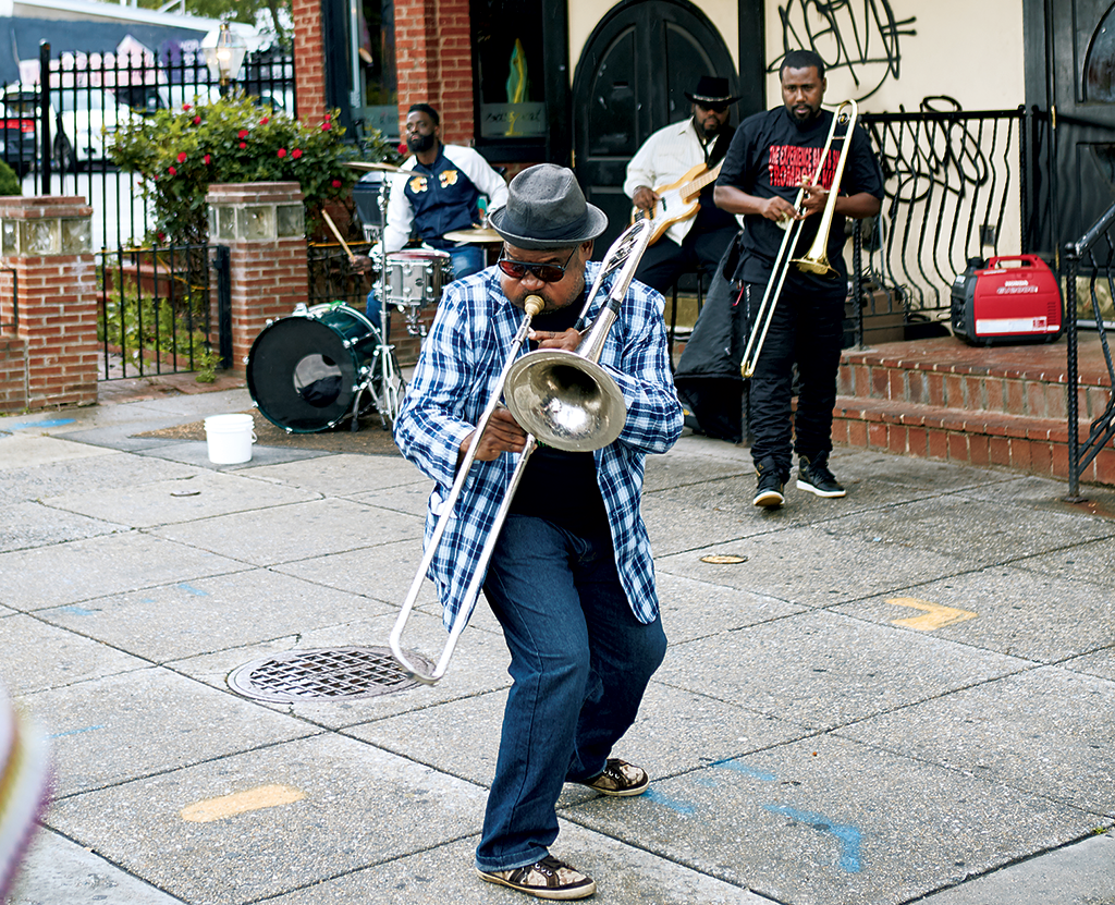 Street Buskers Brass Connection Band - Washingtonian