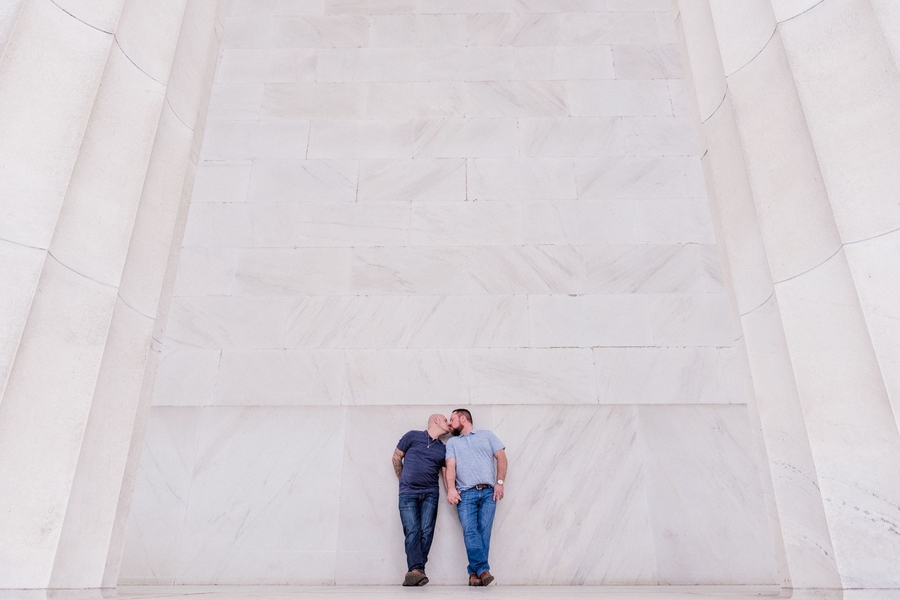 Clint Day Justin Jones Chris Ferenzi Goofy Monument Engagement Photoshoot