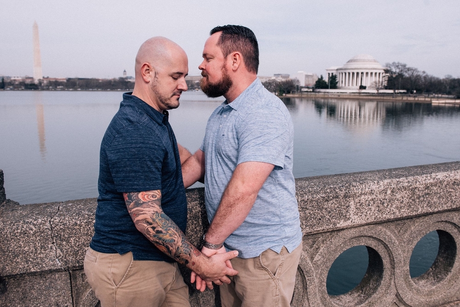 navy corpsman pilot fiance Clint Day Justin Jones Chris Ferenzi Goofy Monument Engagement Photoshoot