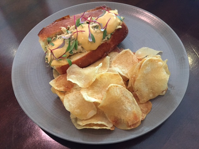 Duck bratwurst from 701 Restaurant - Washingtonian