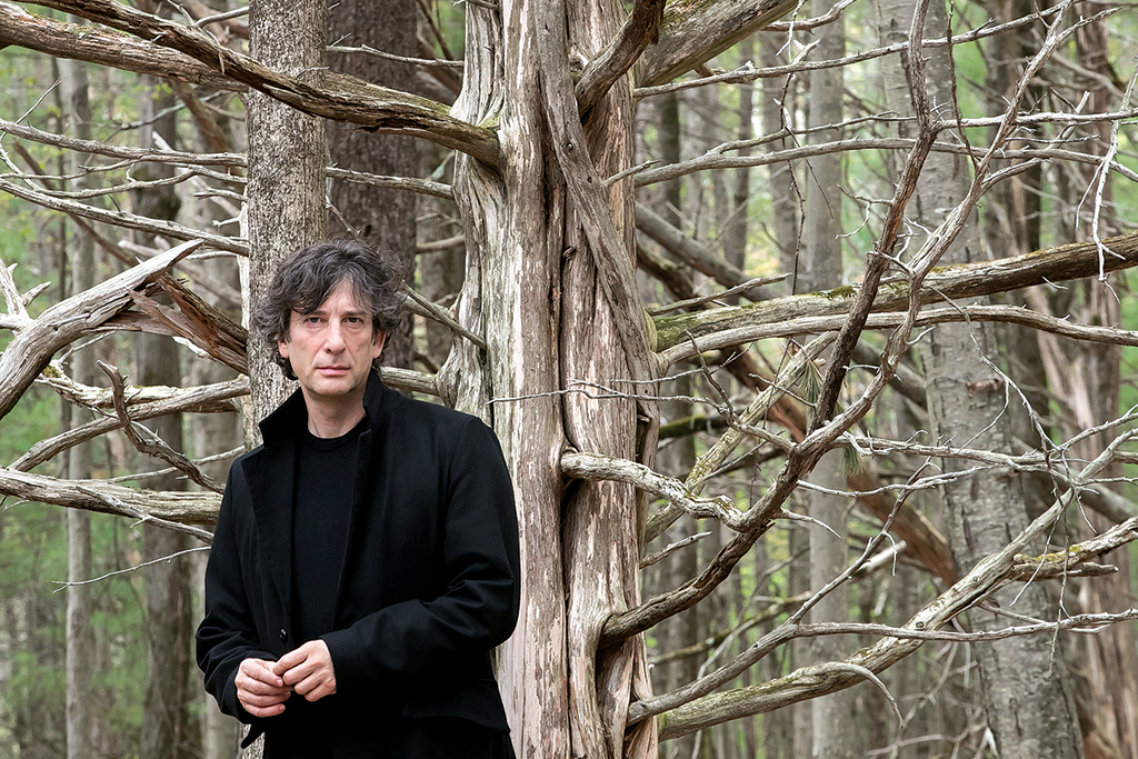 Neil Gaiman - Washingtonian Photograph by Beowulf Sheehan.