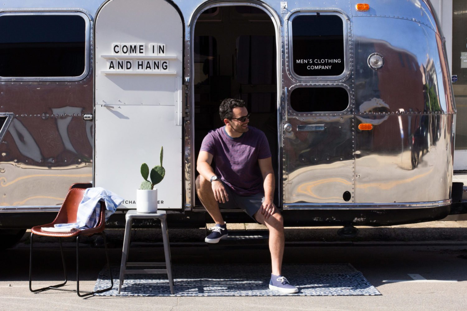 Grayers x Pitch & Primer Vintage Air Stream Father's Day Pop-Up Shop
