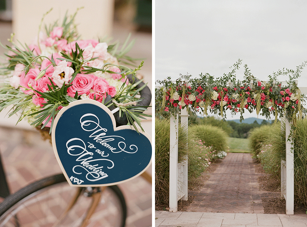 Katelyn Mancini and Jordan Coffman Deer Wedding With Silent Disco and Bicycle