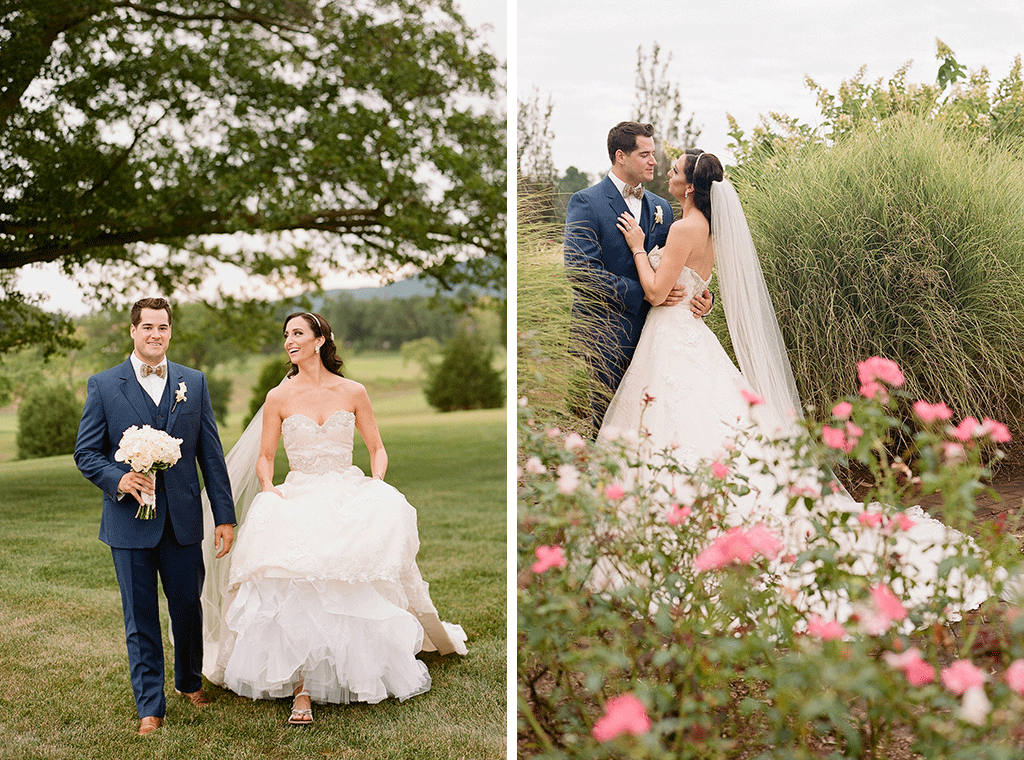 Katelyn Mancini and Jordan Coffman Deer Wedding With Silent Disco and Bicycle