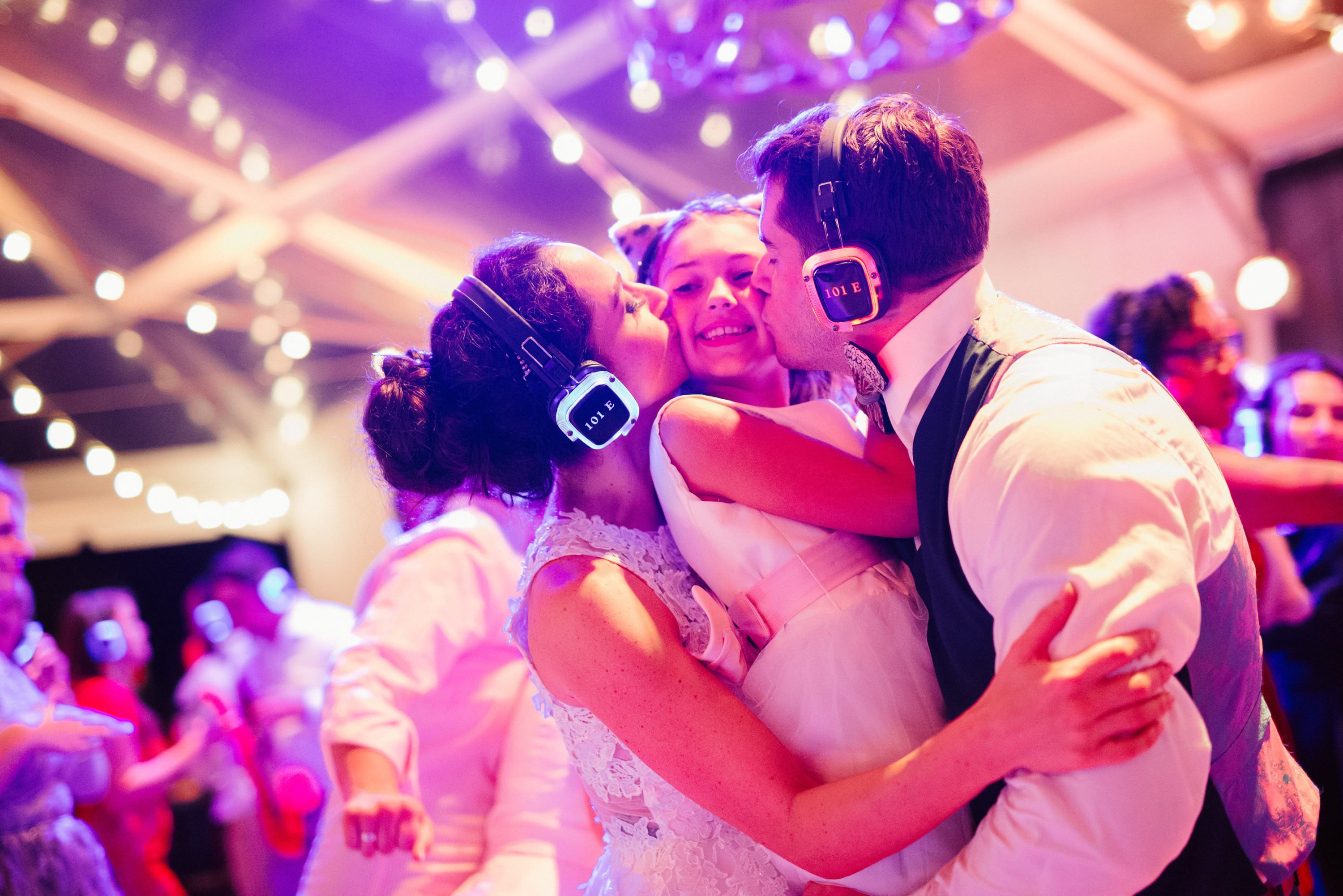 Katelyn Mancini and Jordan Coffman Deer Wedding With Silent Disco and Bicycle