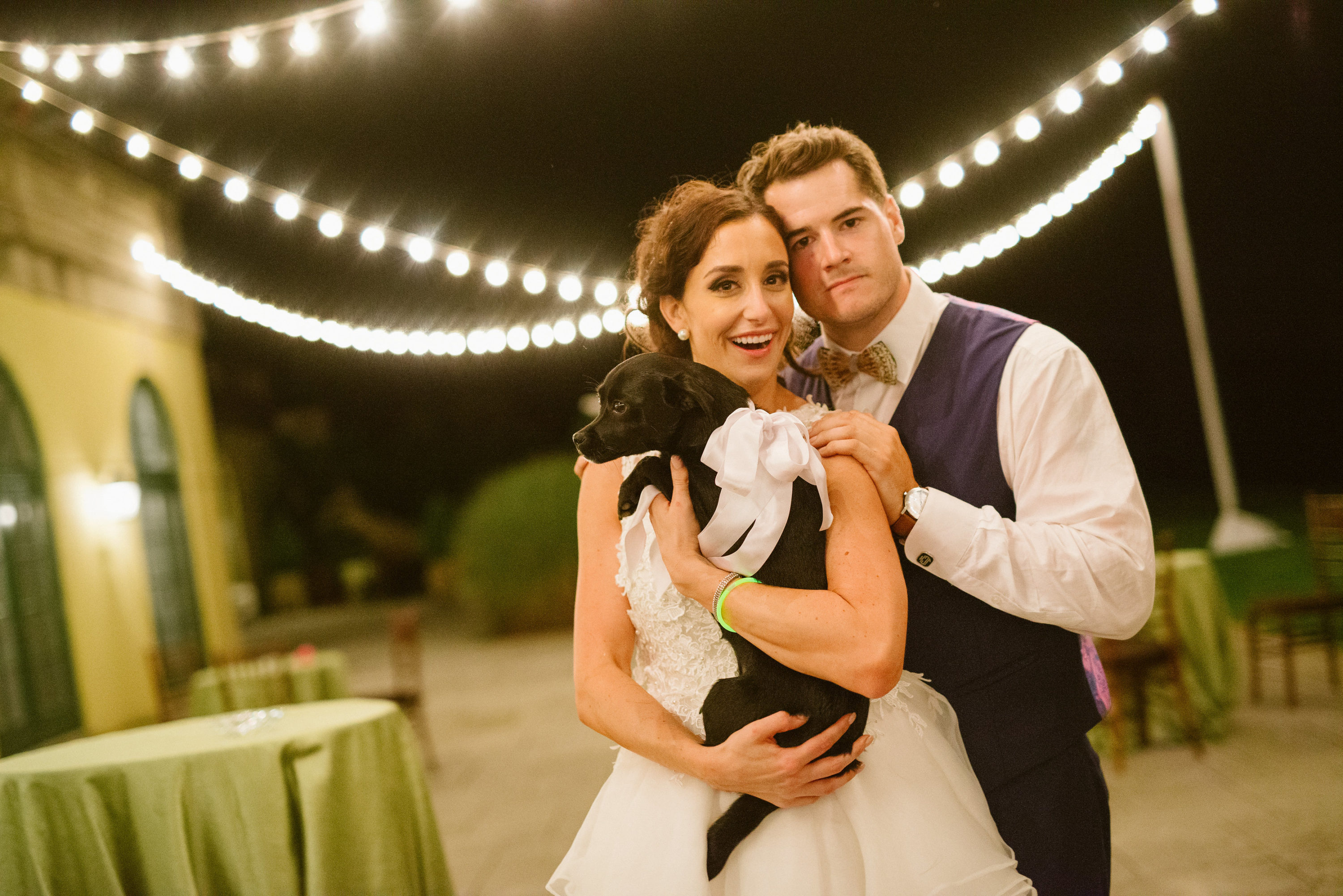 Katelyn Mancini and Jordan Coffman Deer Wedding With Silent Disco and Bicycle