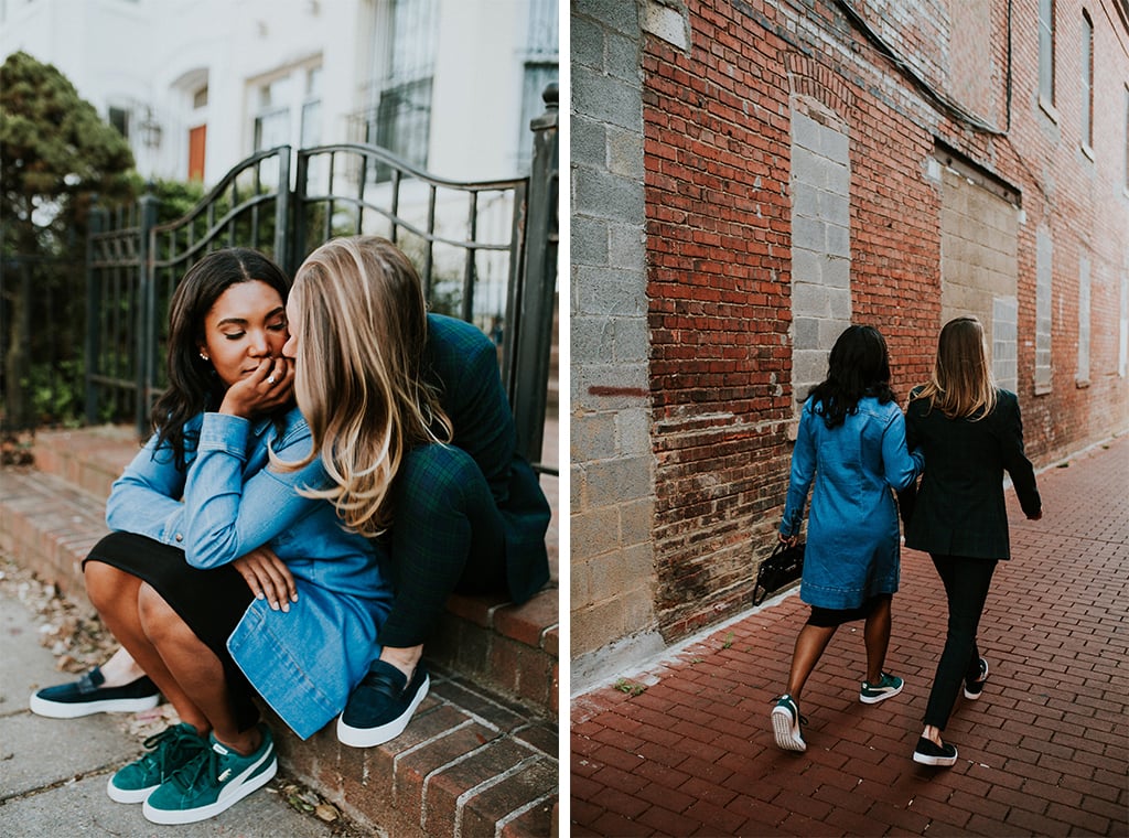 apollo dc mackenzie huffman nicole wyche stylish engagement shoot gay engagement