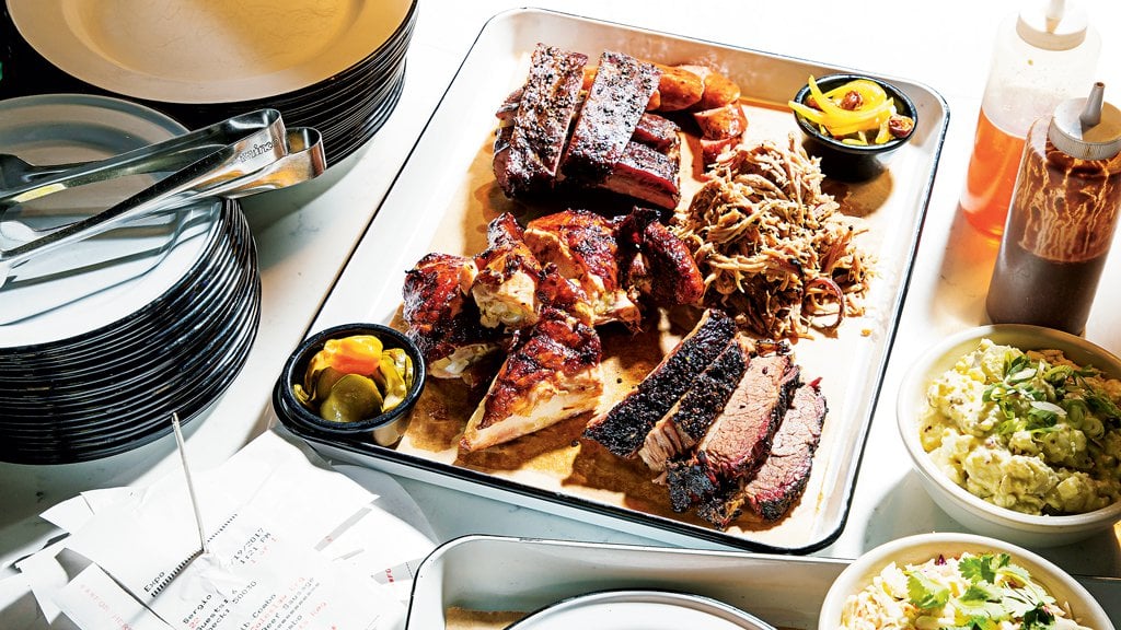 Dig in to some barbecue at Texas Jacks in Arlington. Photo by Scott Suchman.