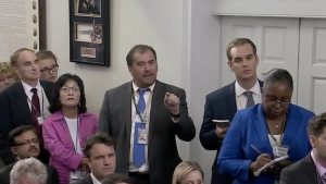 Meet the Reporter Who Ripped Into Sarah Huckabee Sanders