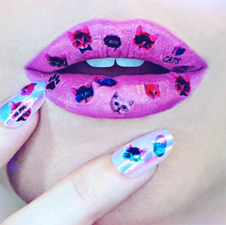lips-13 - Washingtonian How Maryland Makeup Artist Ryan Kelly's Insane Lip-Art Skills Made Her Instagram Famous