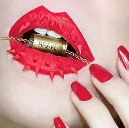 lips-14 - Washingtonian How Maryland Makeup Artist Ryan Kelly's Insane Lip-Art Skills Made Her Instagram Famous