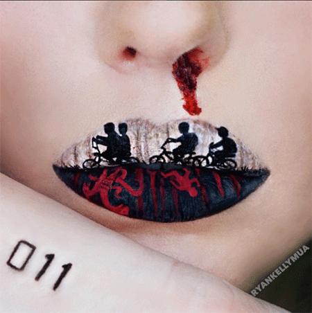 lips-15 - Washingtonian How Maryland Makeup Artist Ryan Kelly's Insane Lip-Art Skills Made Her Instagram Famous